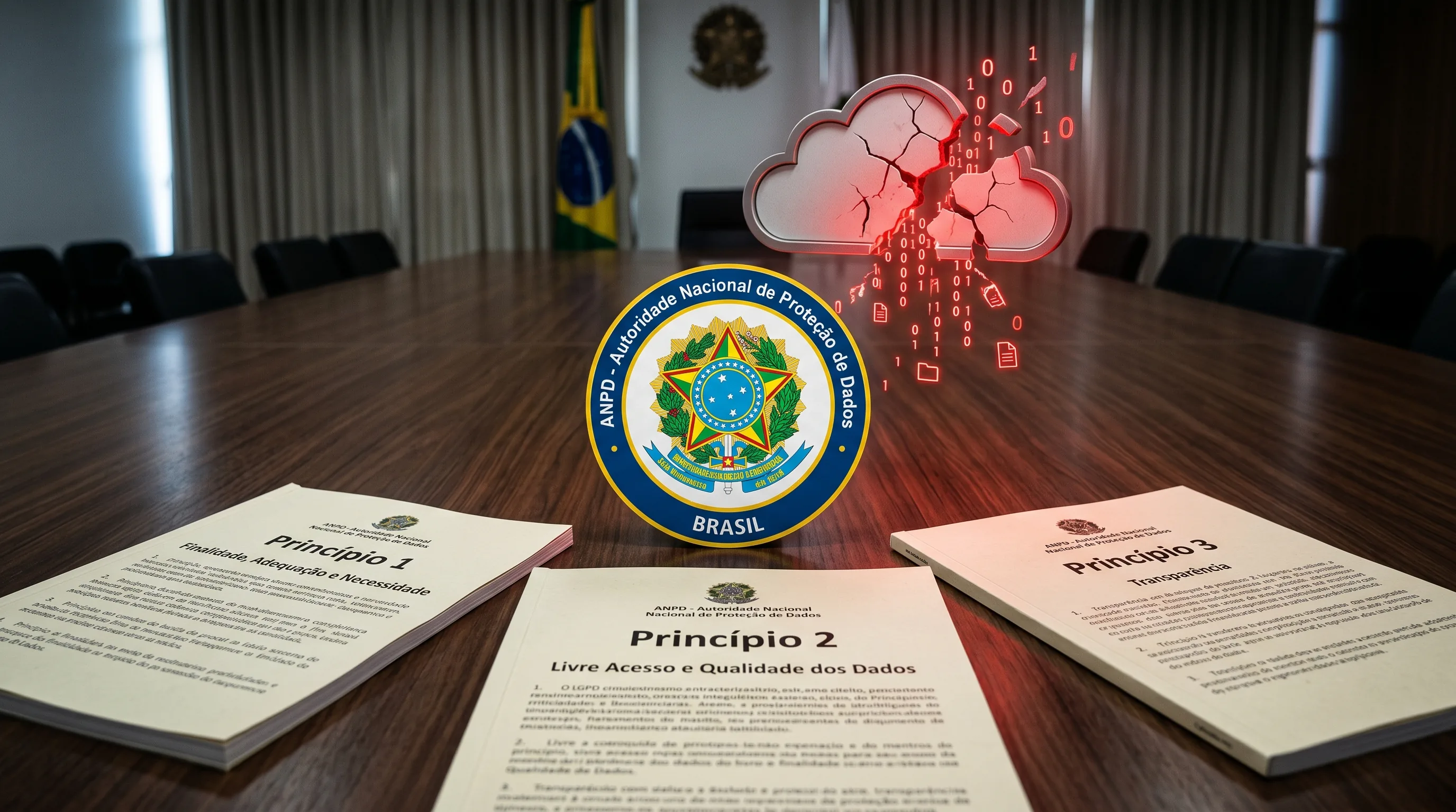 Por Que IA em Nuvem Viola LGPD - Análise dos 3 Princípios