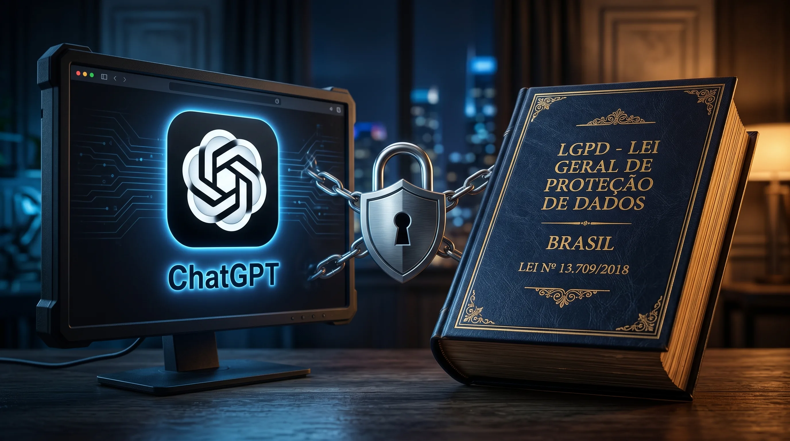 LGPD + ChatGPT Para Advogados: Guia de Segurança 2026 (O Que Pode e Não Pode) - lgpd