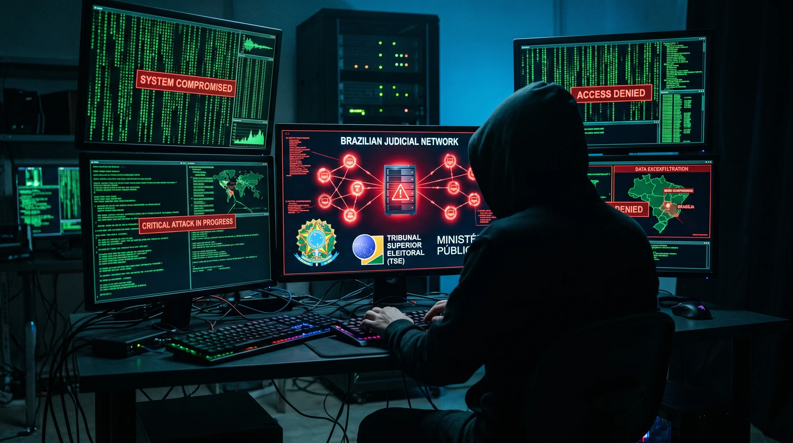 Segurança Cibernética em Tribunais: Ransomware e Vazamento de Dados em 2026 - lgpd